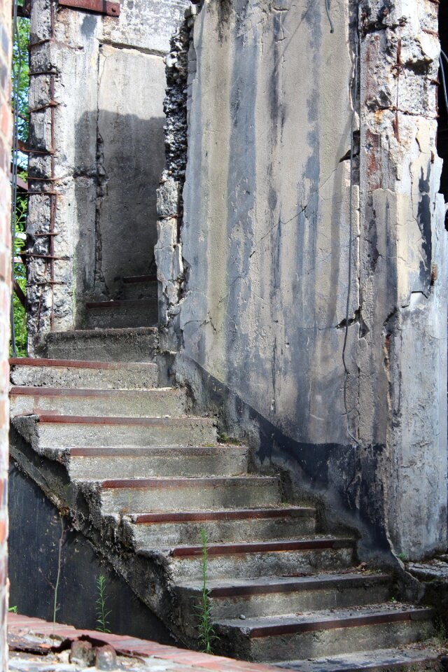 Lapsed abandoned old house