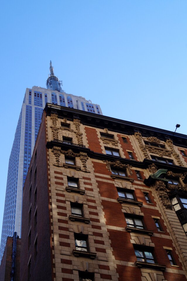 New york empire state building skyscraper
