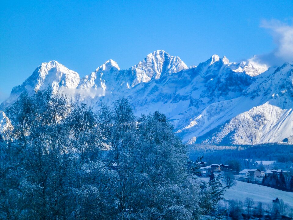 Alpine landscape austria
