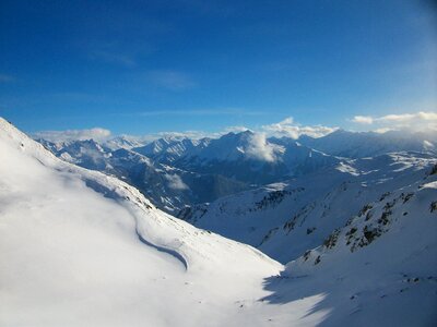 Alpine wintry winter dream photo