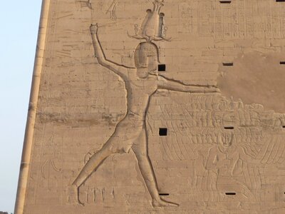 Egypt temple of horus edfu temple