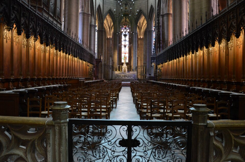 Cathedral church nave
