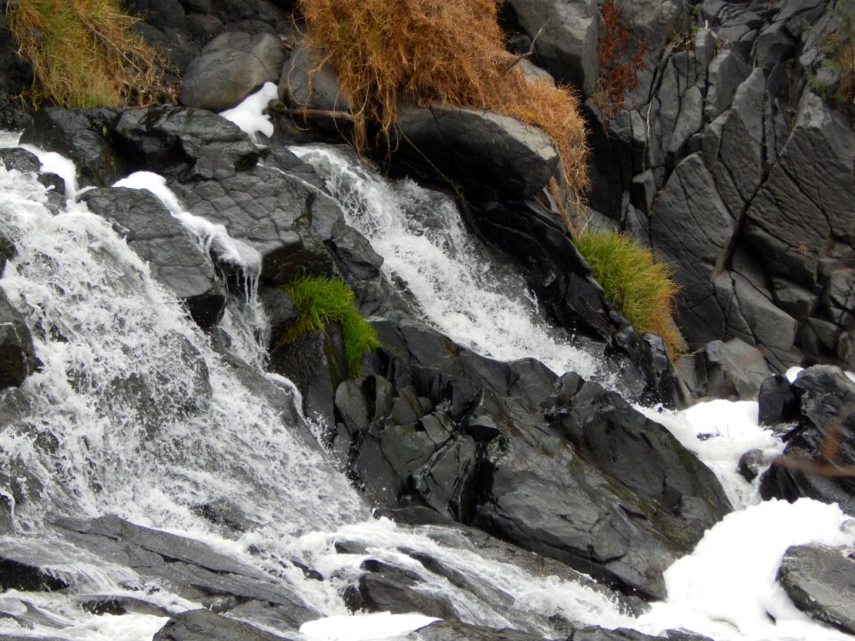 Nature river rocks