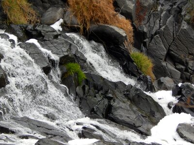 Nature river rocks