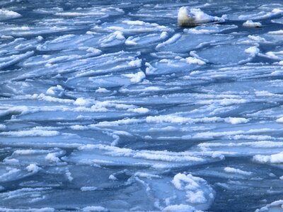 Snow ice surface