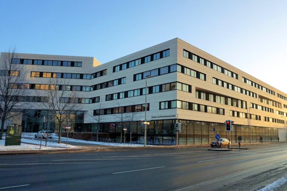 University architecture facade