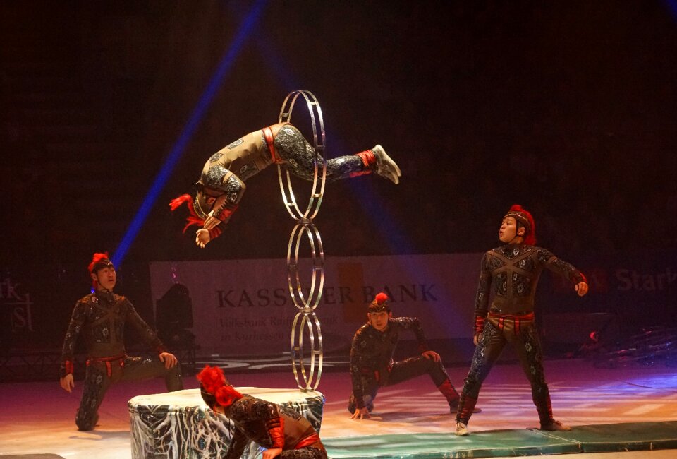 Turnkunst acrobats artists