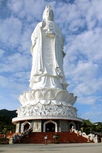 Temple buddhism sculpture photo