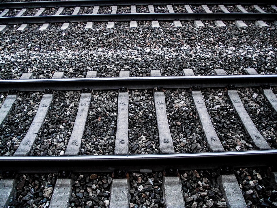 Gleise rails transport