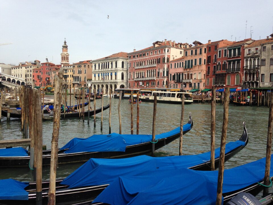 Channel italy gondolas