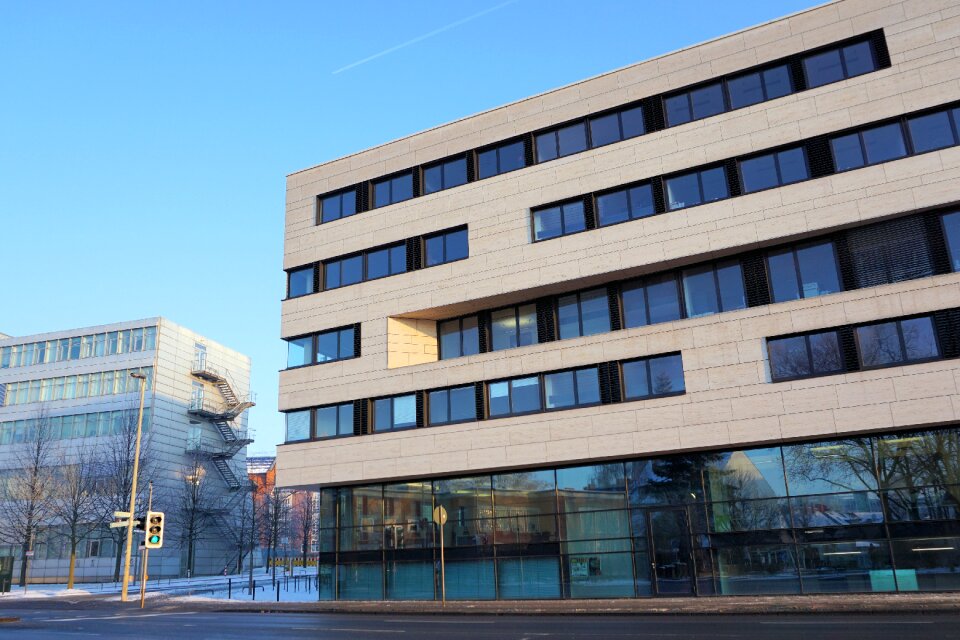 University architecture facade