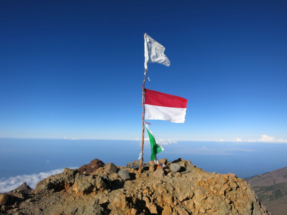 Lombok landscape mountain