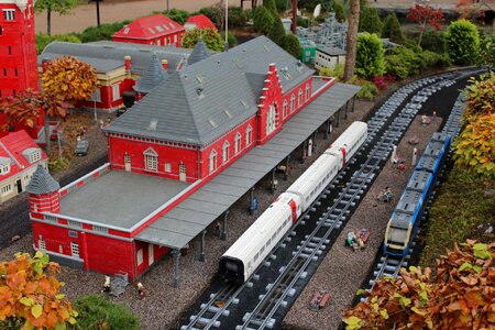 Railway legoland denmark