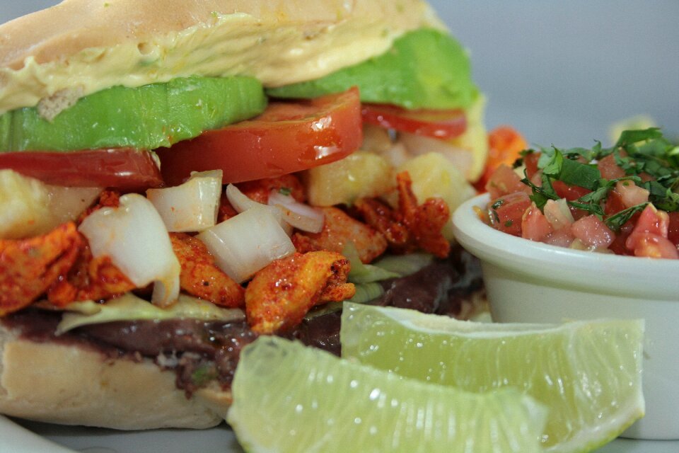 Mexican food online salad