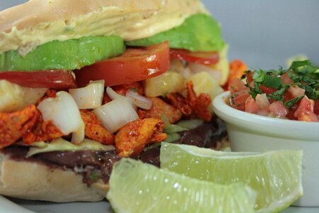 Mexican food online salad