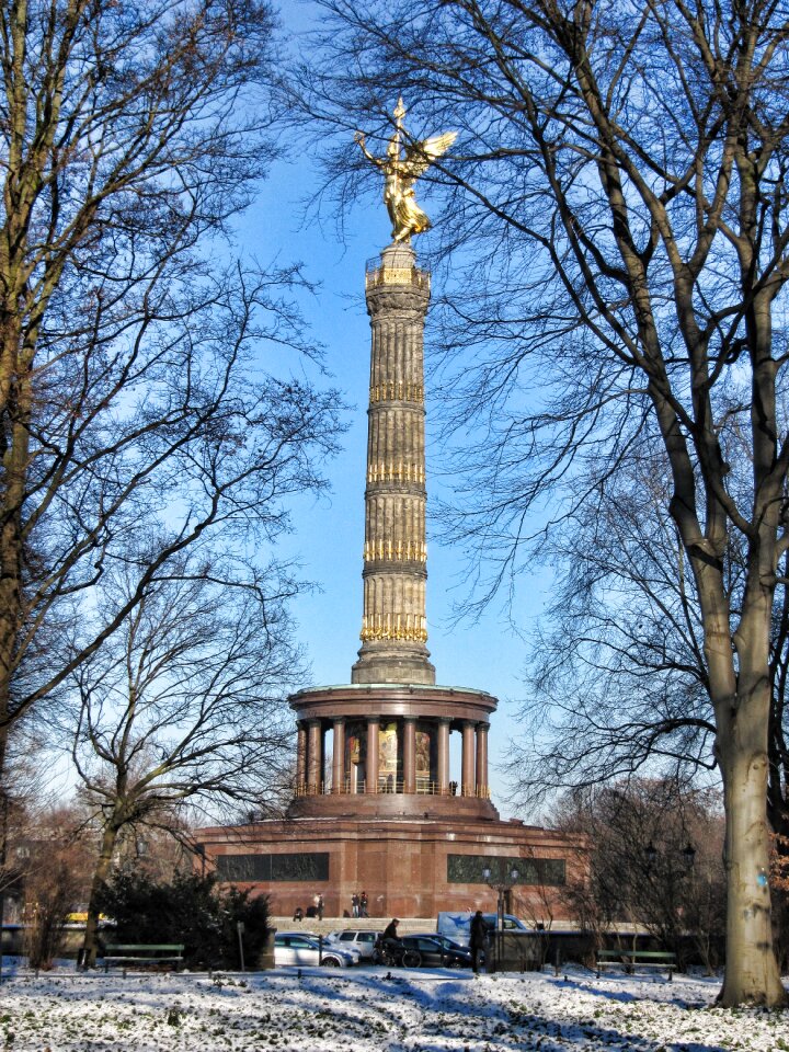 Tiergarten berlin snow