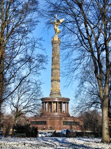 Tiergarten berlin snow