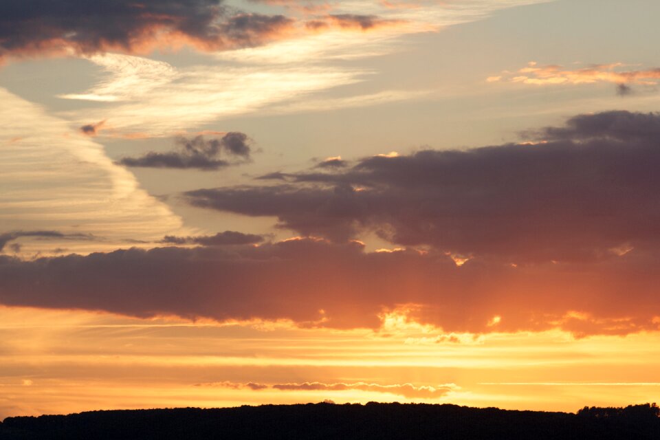 Abendstimmung nature evening