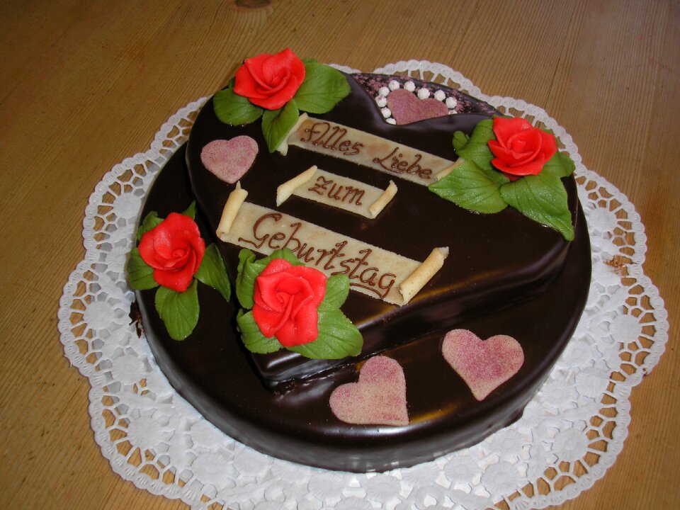 Cake sweet birthday cake