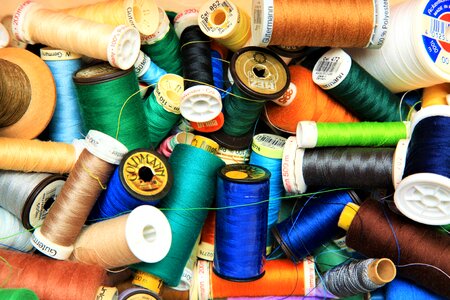 Colorful color clutter