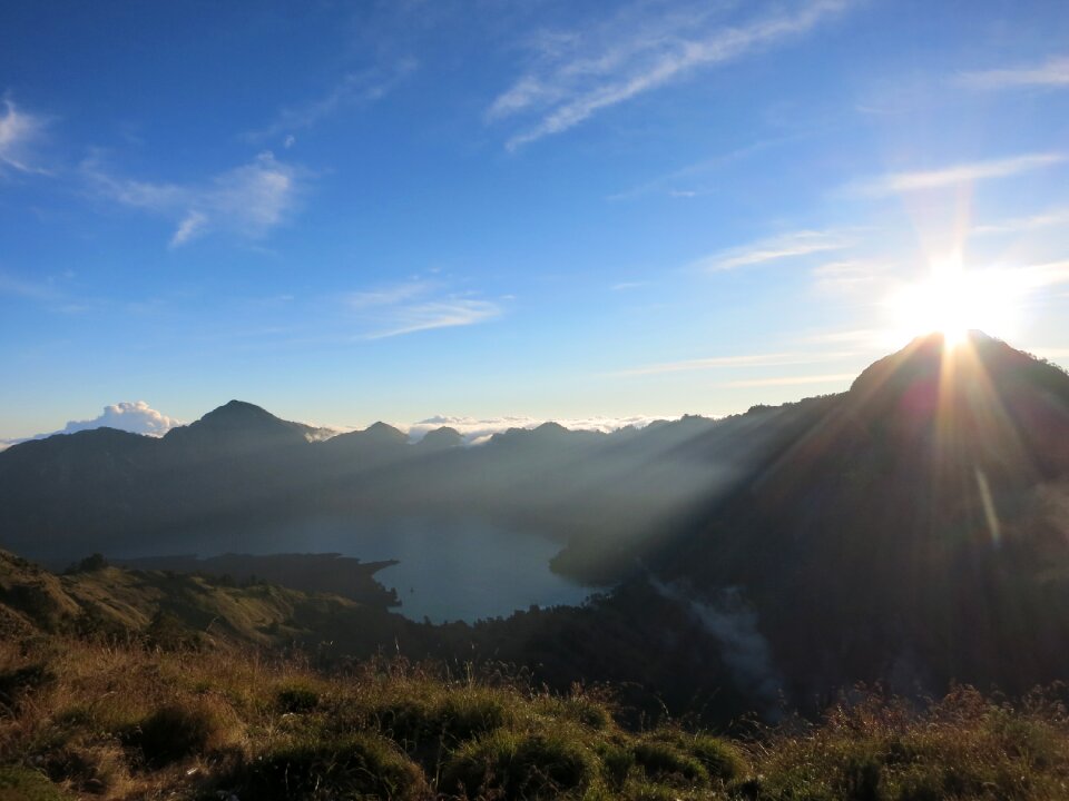 Indonesia lombok sunset