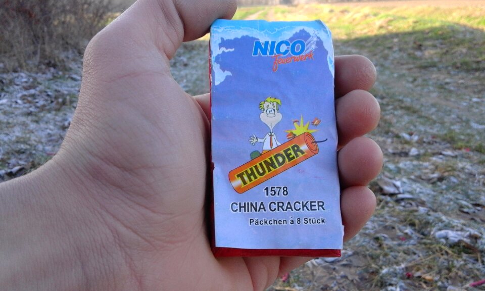 Pyrotechnics box china cracker