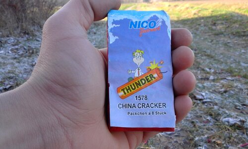 Pyrotechnics box china cracker