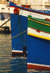 Boats marsaxlokk colorful