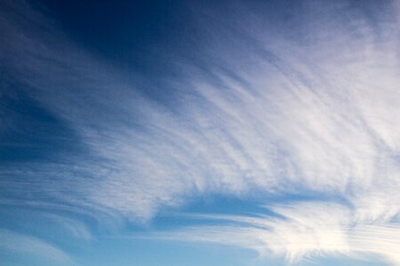 Cloudscape blue cirrus photo