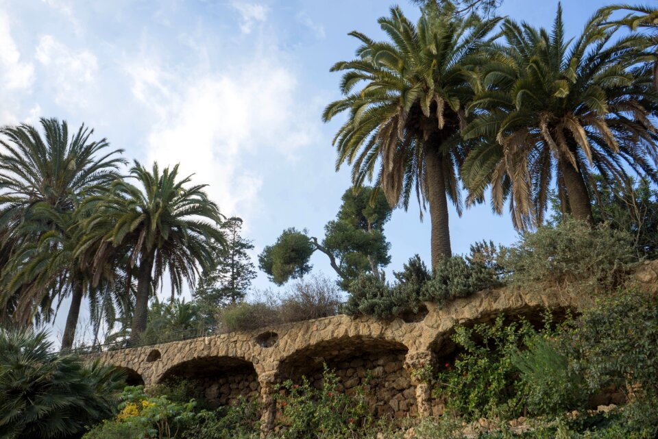Landmark monument catalonia