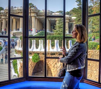 Barcelona spain gaudi photo