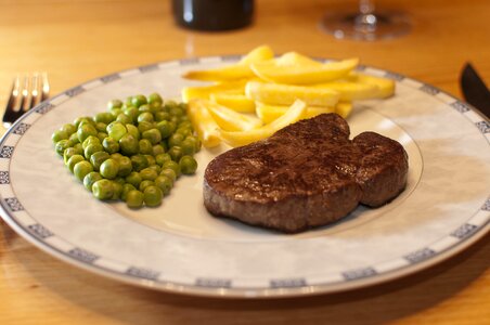 Meal meat plate