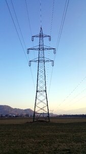 Electricity energy pylon photo