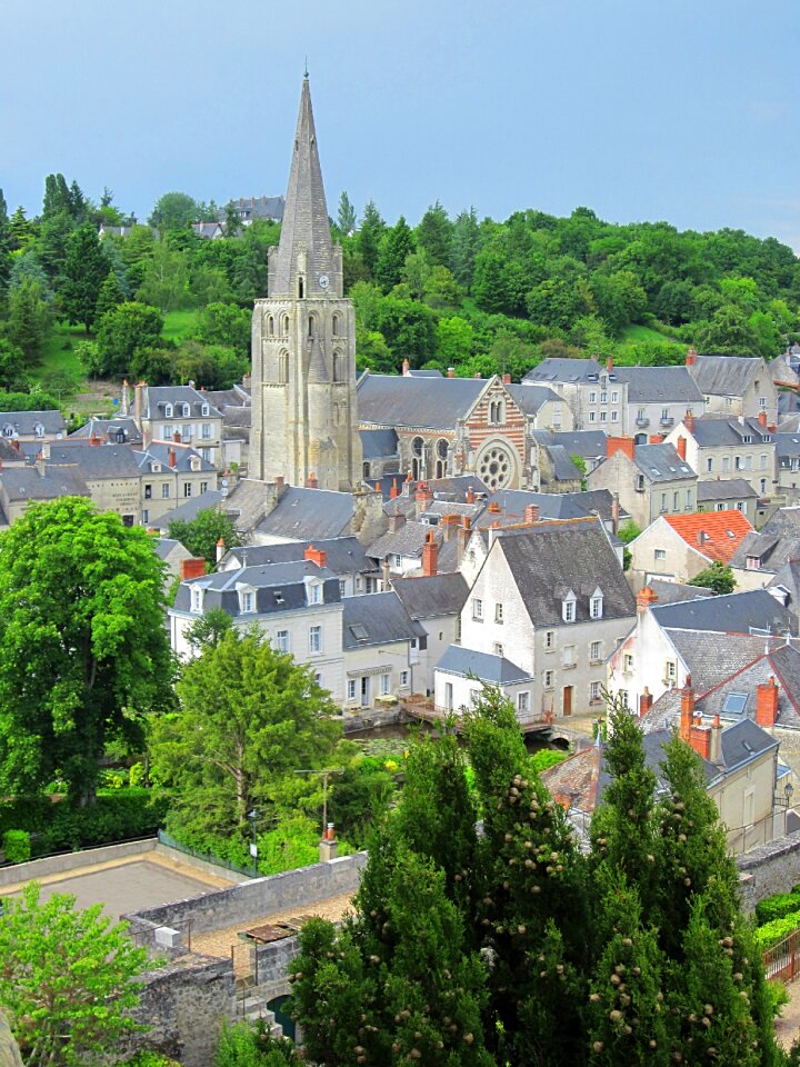 Medieval indre-et-loire france