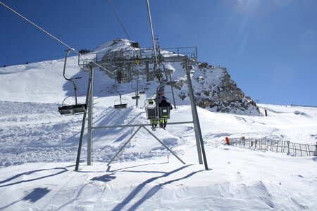 Winter alpine zillertal photo