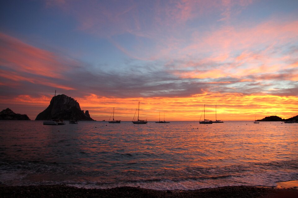 Es vedra eivissa sunset