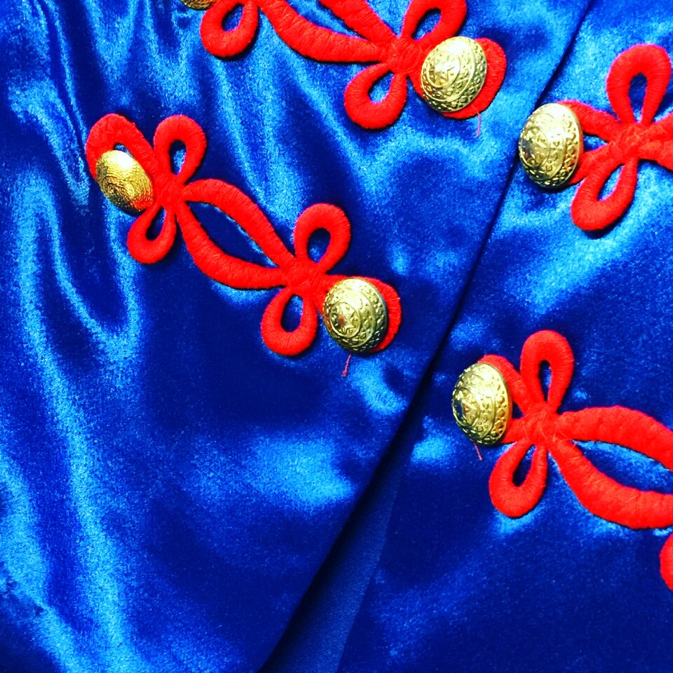 Costume uniform closeup