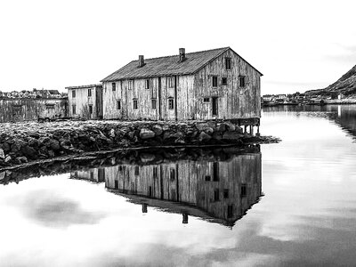 Ball town lofoten norway