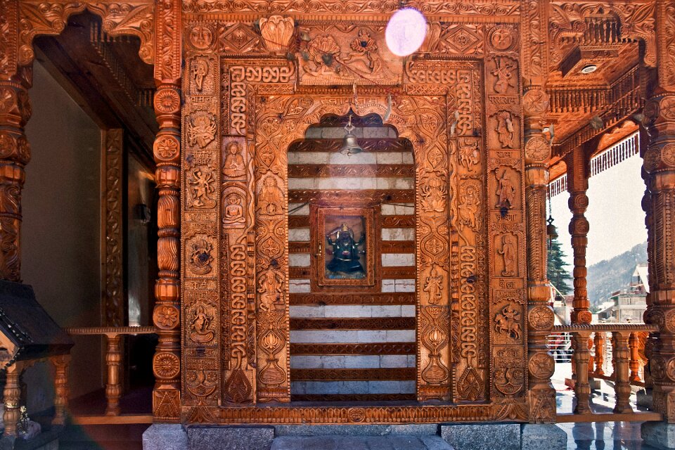 Asia wood carving