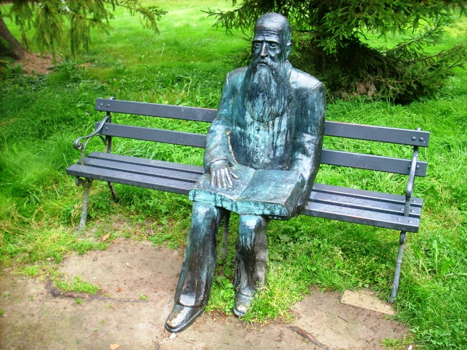 Bench literature monument