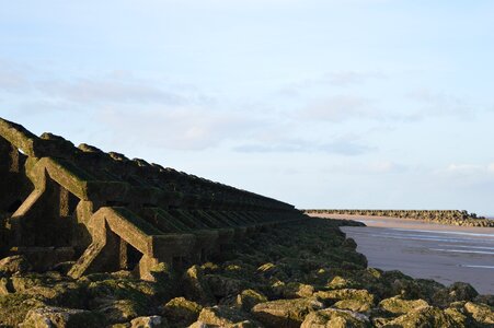 Mersey north sea breakwater