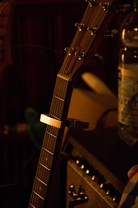 Music guitar amplifier photo