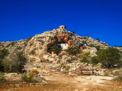 Cave church sightseeing