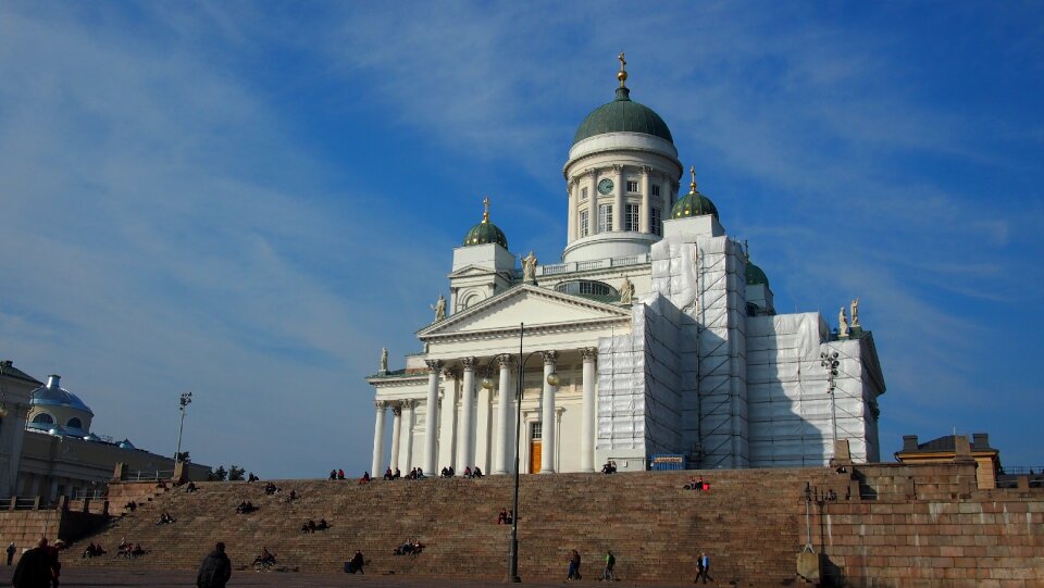 Finland church architecture photo