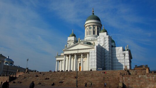 Finland church architecture photo