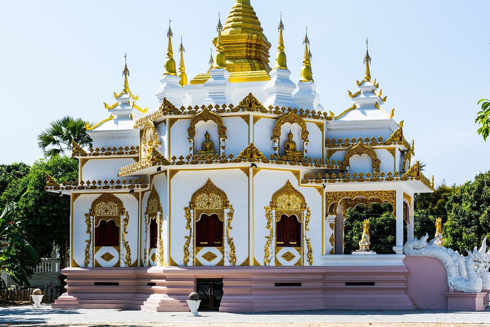 Temple complex temple north thailand