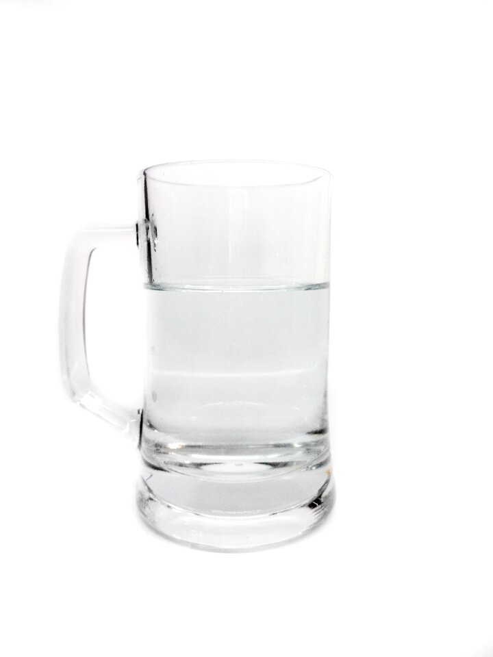 Drop of water hand drink
