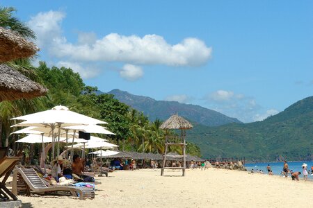 Nha trang beach khanh hoa vietnam photo