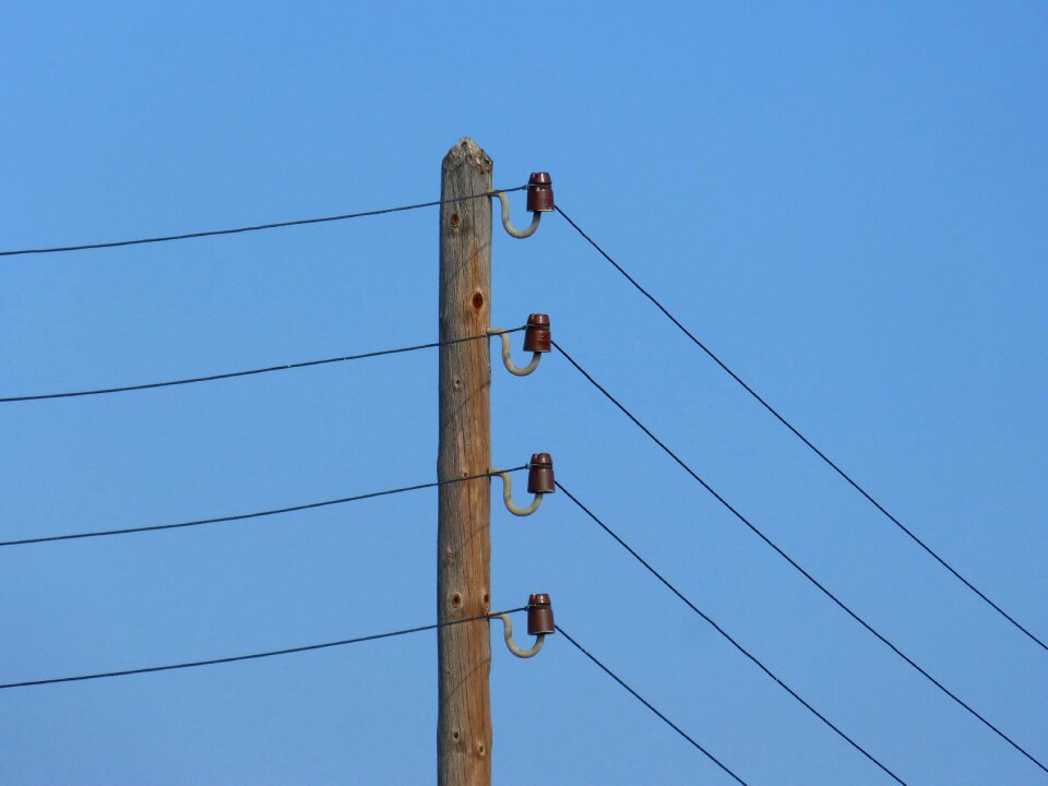 Power line insulators old
