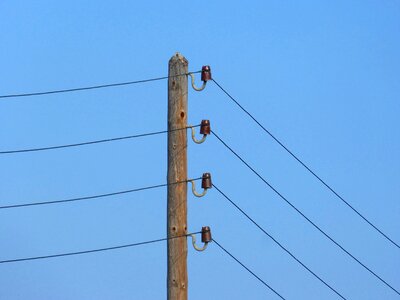 Power line insulators old